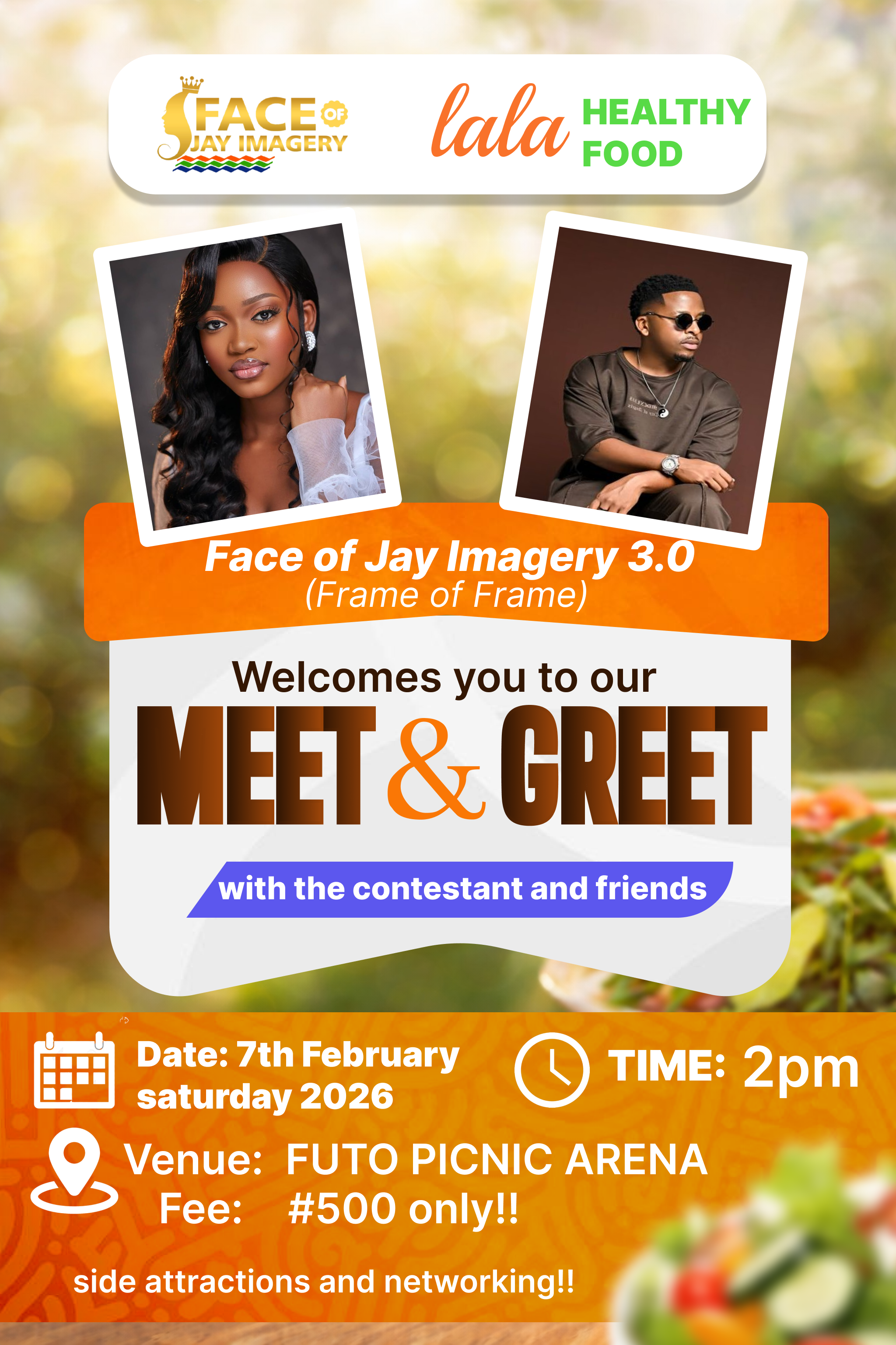 Meet & Greet Event Flyer